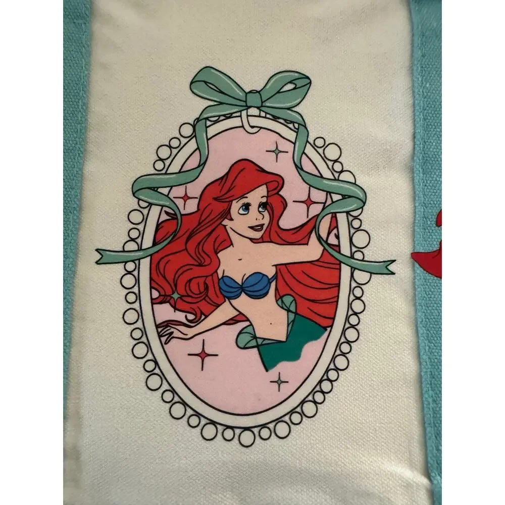 Disney Ariel Green Double Sided Custom Made Mini Tote